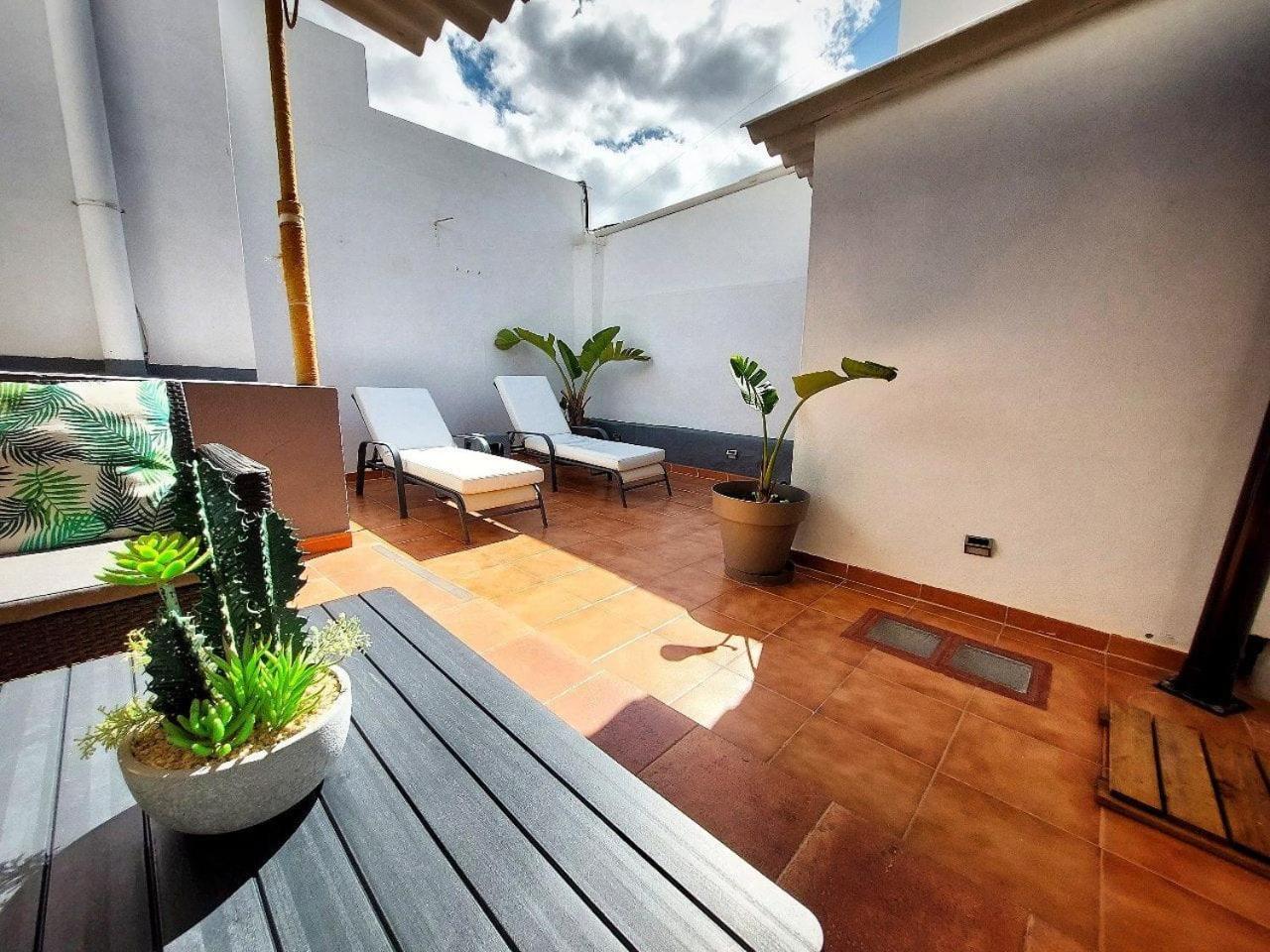 Casa Bimba Agaete Con Terraza Y Ducha Exterior 아파트 외부 사진