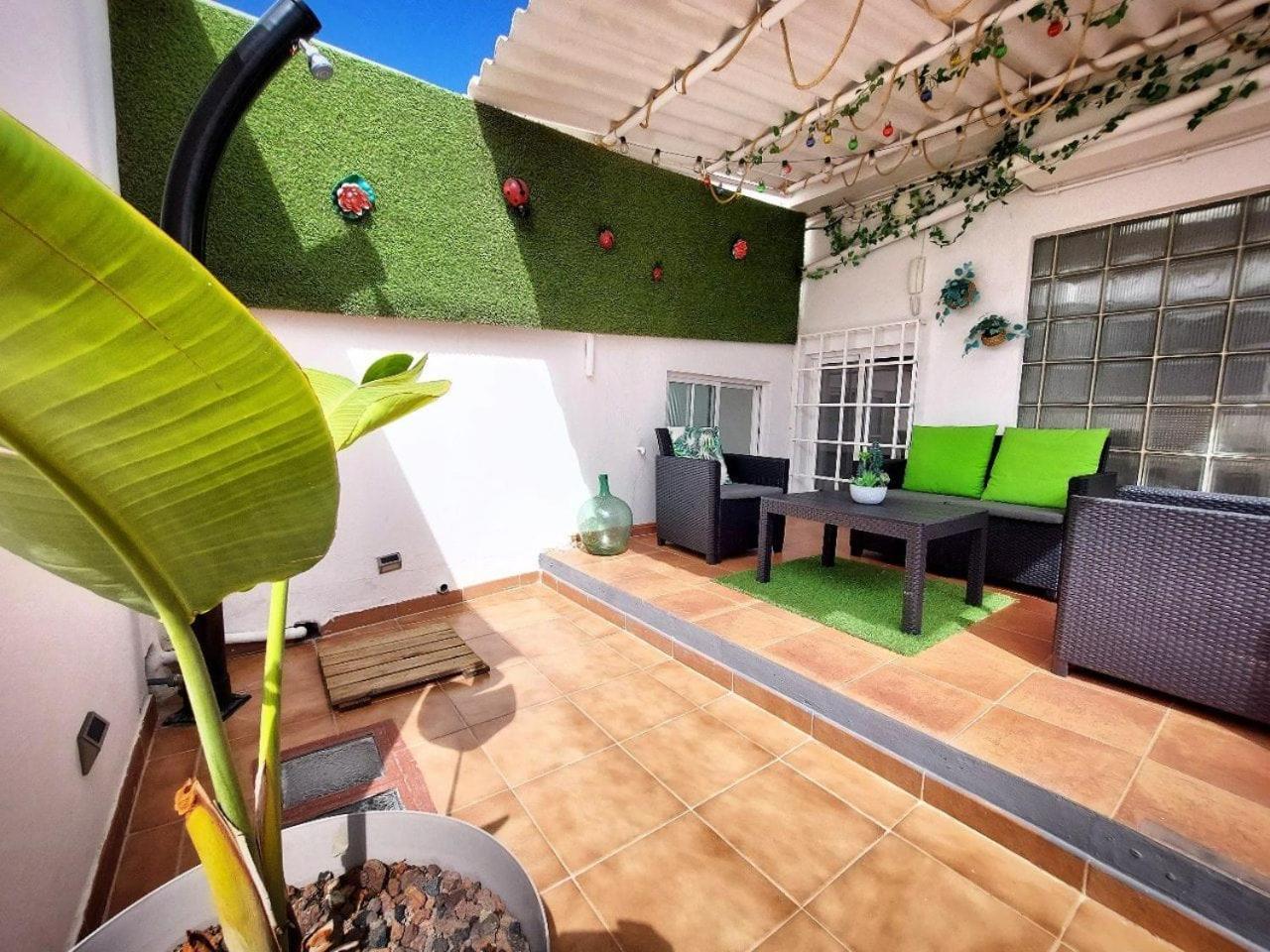 Casa Bimba Agaete Con Terraza Y Ducha Exterior 아파트 외부 사진
