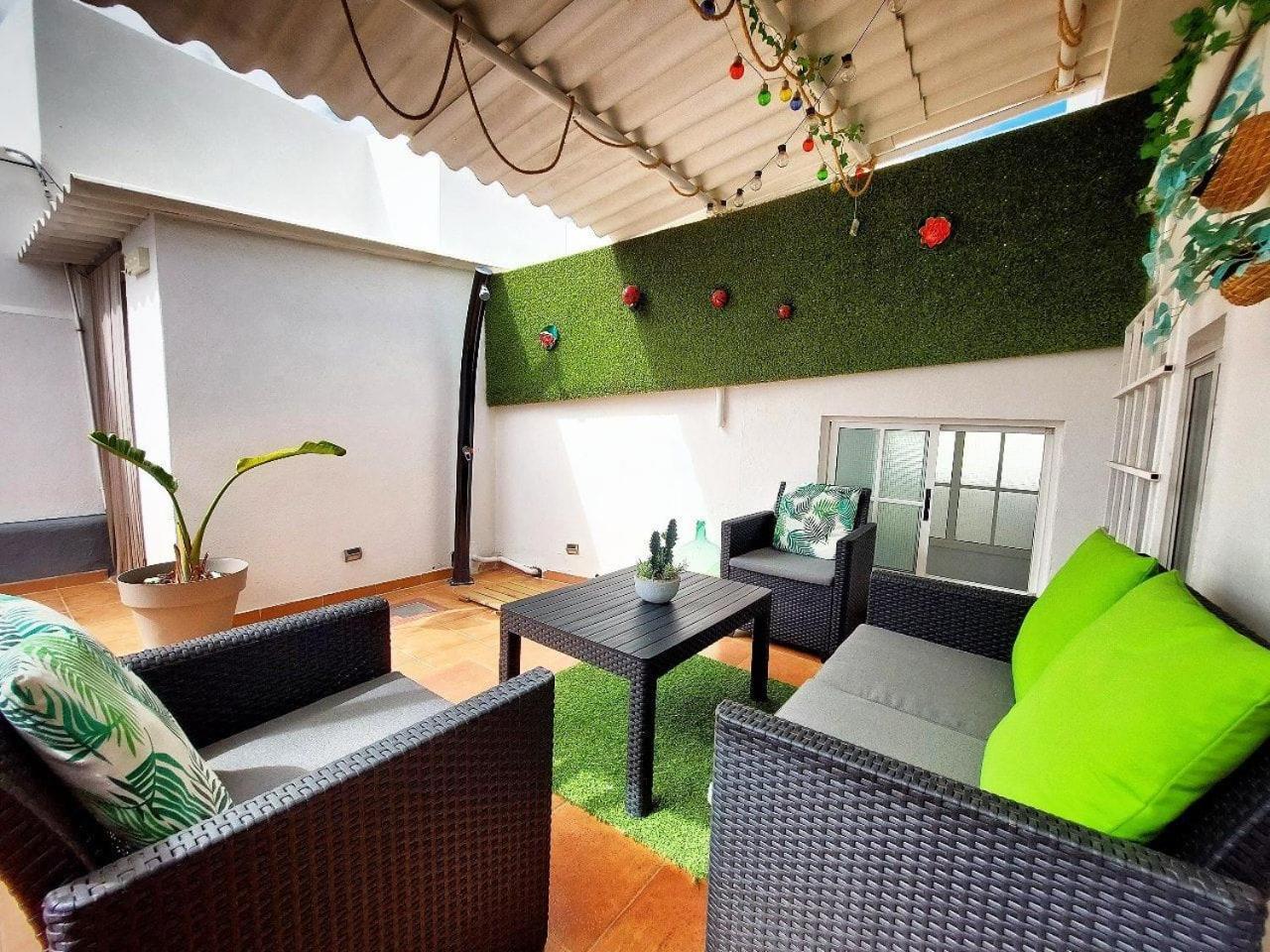 Casa Bimba Agaete Con Terraza Y Ducha Exterior 아파트 외부 사진